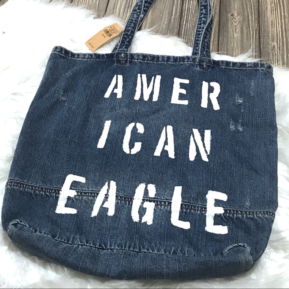 American Eagle | NEW AE AEO Jean Tote Bag Purse